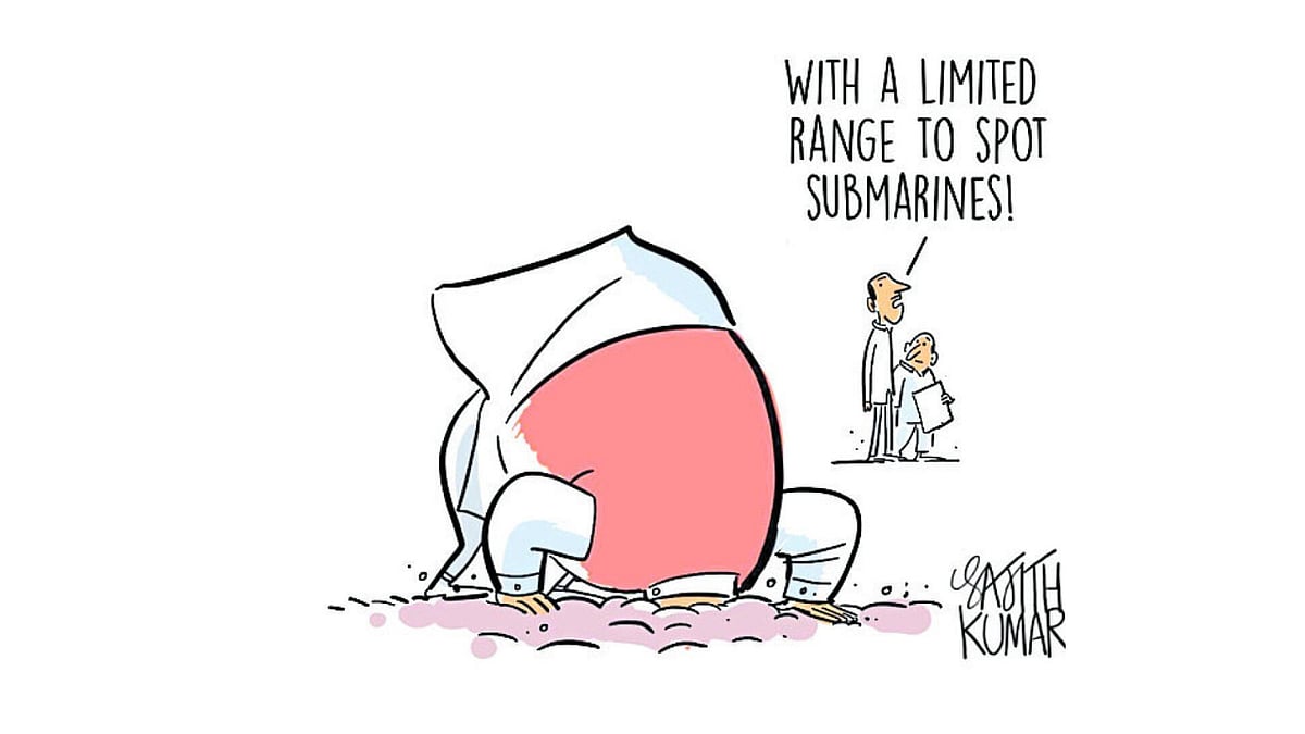 DH Cartoon Satirizes Limited Range of Political Discourse in India