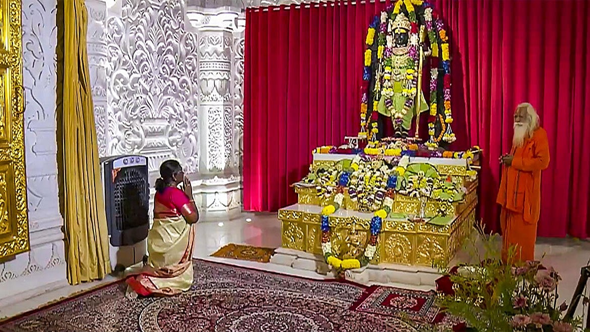 President Droupadi Murmu to Visit Ayodhya Ram Temple on March 19