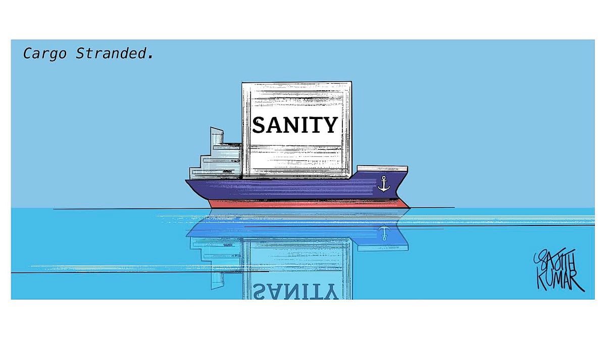 DH Toon Sanity: A Satirical Look at Modern Political Discourse
