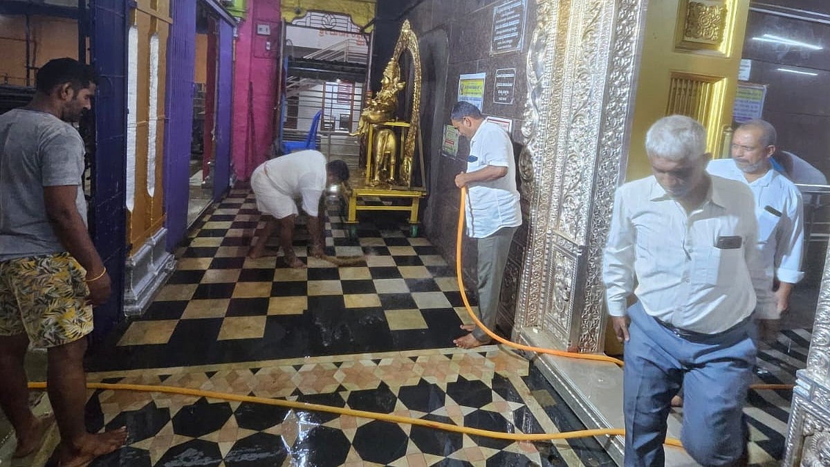 Durgambika Temple Purified After Political Leaders Allegedly Enter with Footwear