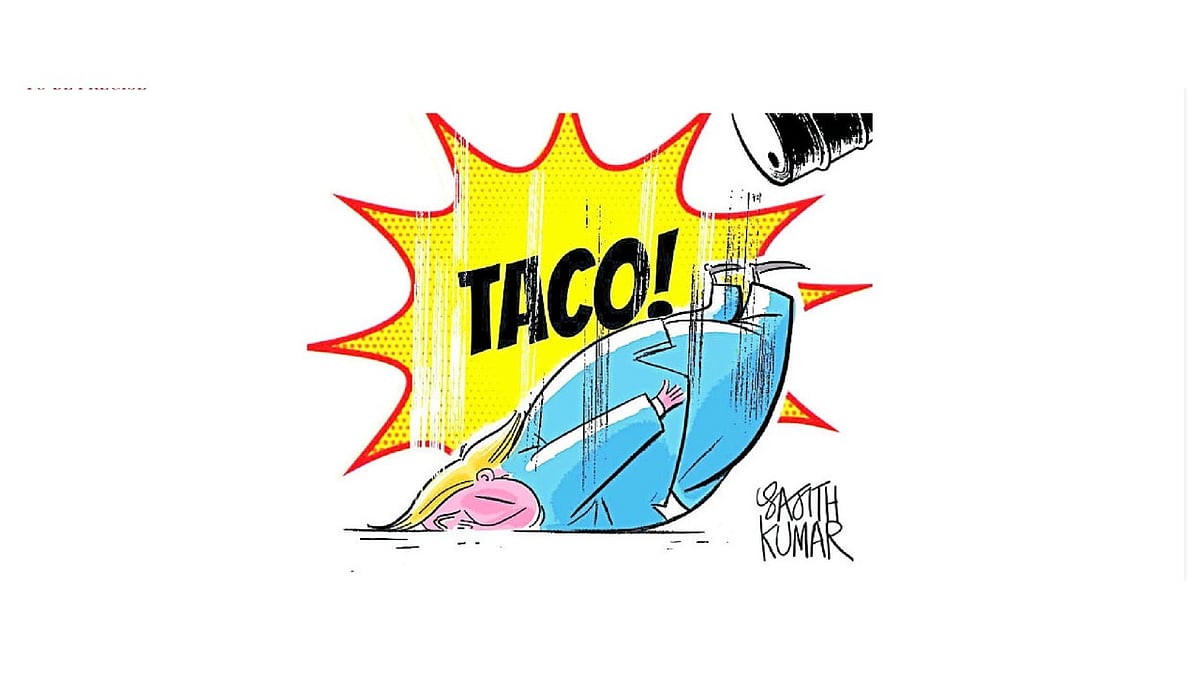 DH Toon: Trump TACO | The Art of the U-Turn in Iran War
