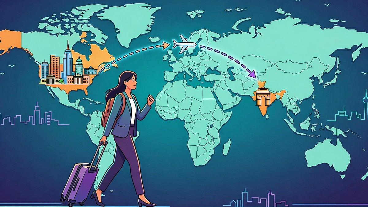 Indian Professionals Return Home Amid US Visa Restrictions and Job Market Shifts
