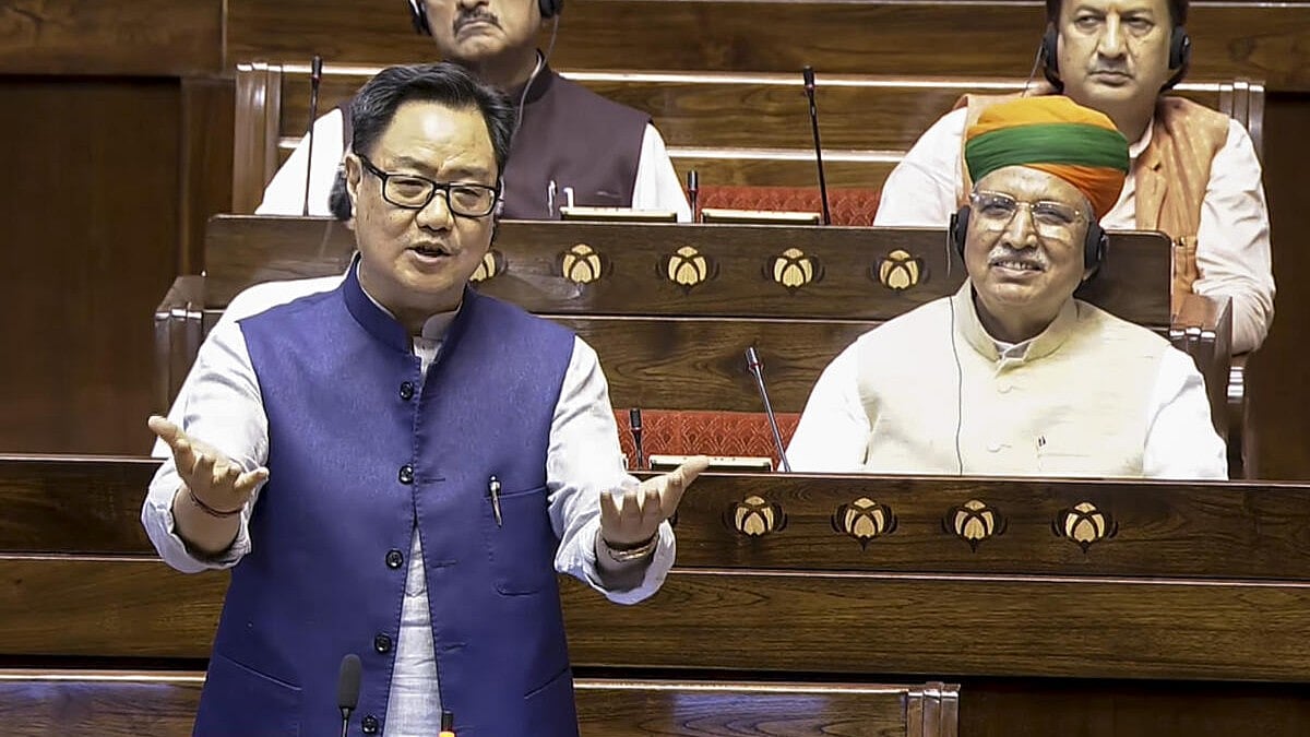 Parliament Adjourned Today, Crucial Bill Expected in 2-3 Weeks: Kiren Rijiju