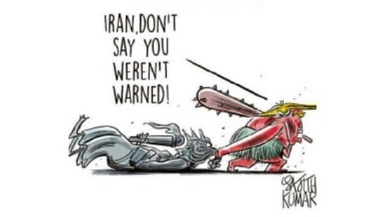 DH Cartoon Satirizes Government's Alleged Failure to Warn Public