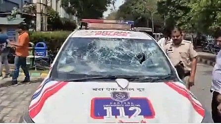 Gurugram: Police lathi-charge workers at Manesar over violation of Section 163 of BNSS