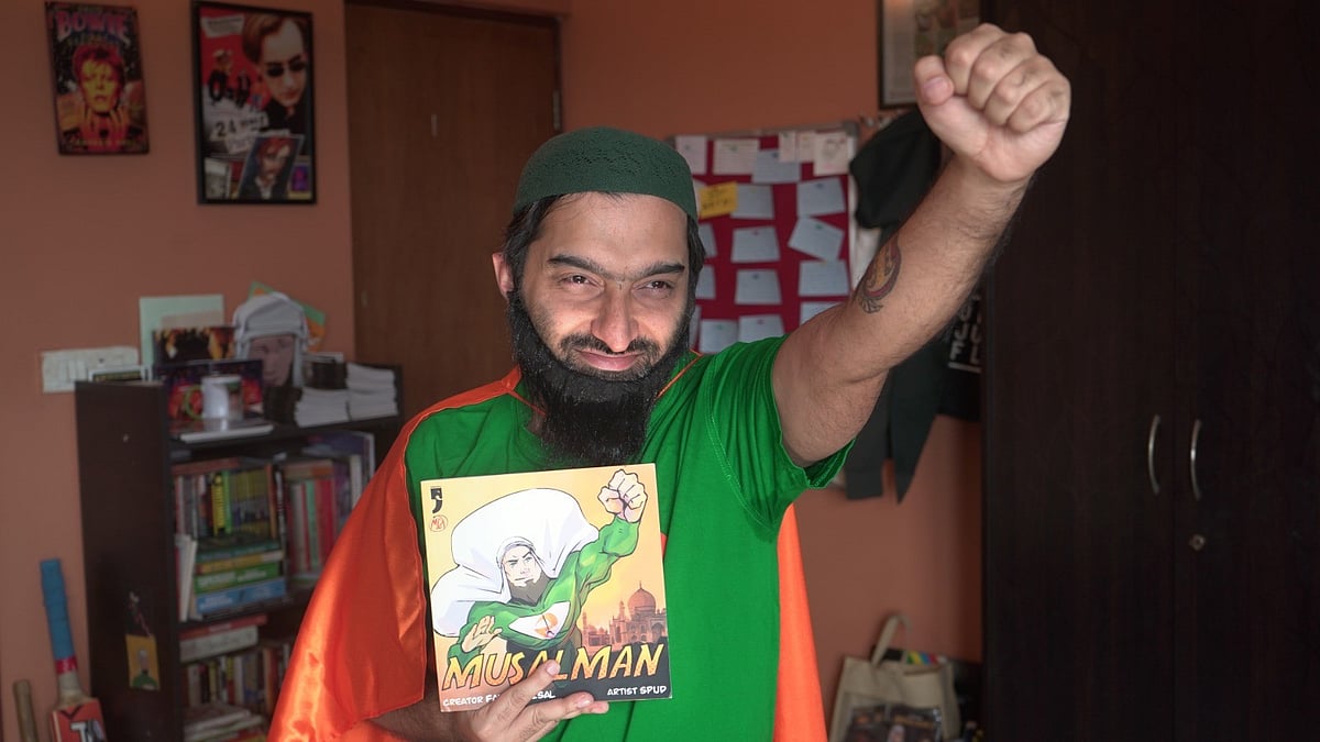 Musalman, a superhero fights hate with humour in Bengaluru