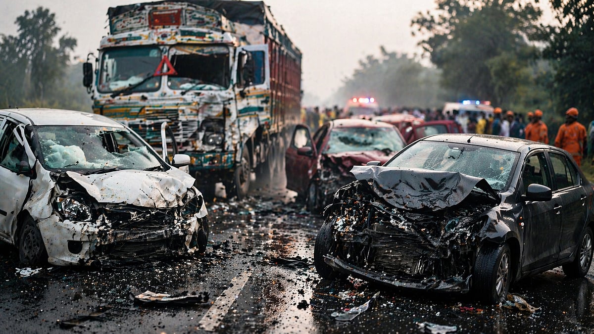10 killed, 25 injured in multi-vehicle collision in Bihar's Katihar