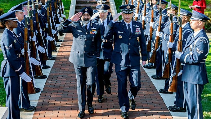 IAF Chief Meets US Counterpart to Strengthen Strategic Defense Partnership