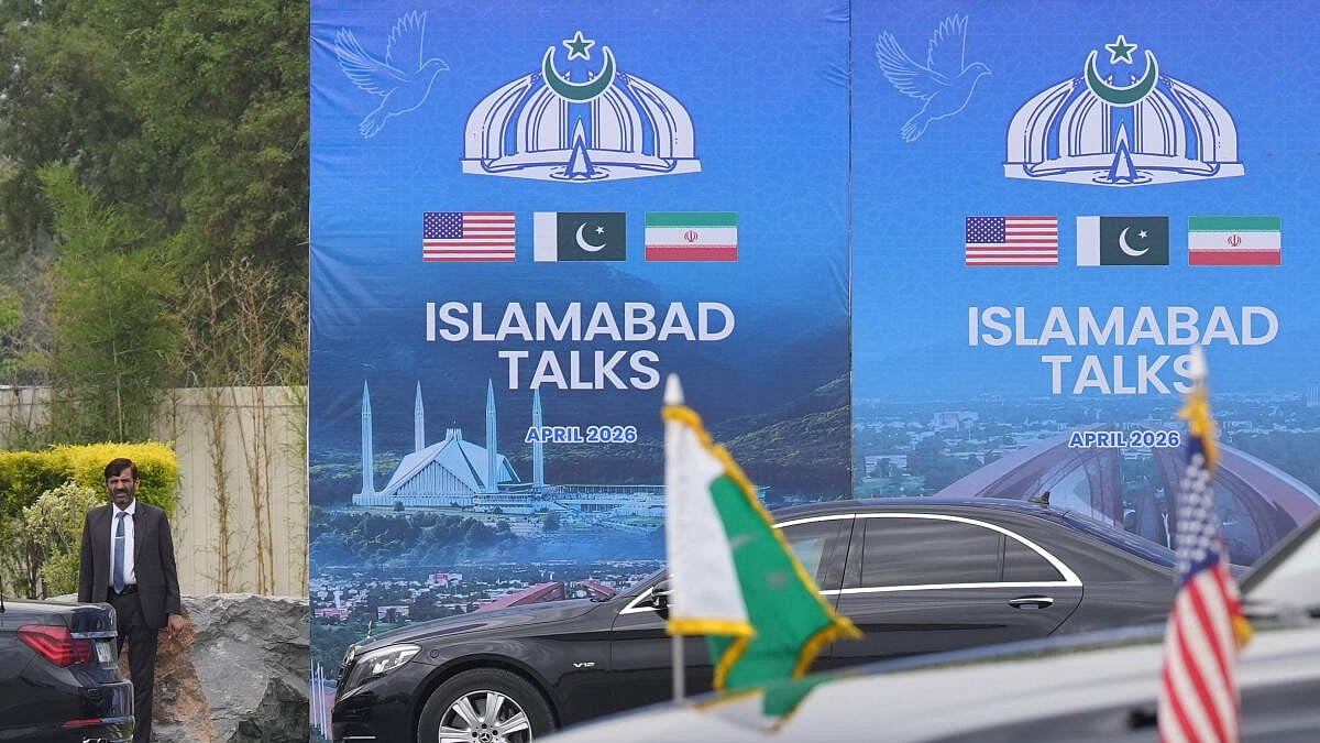What are the main talking points at the US-Iran negotiations in Pakistan?