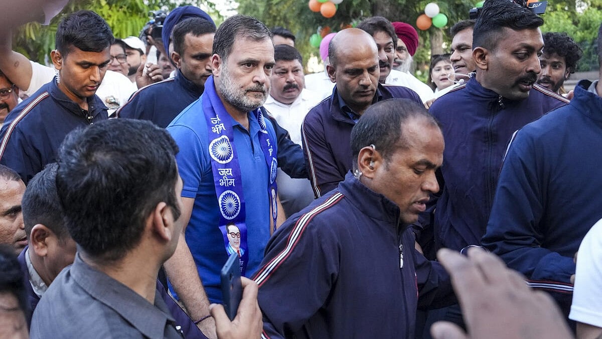 'RSS-BJP's main objective is to finish off Constitution': Rahul Gandhi