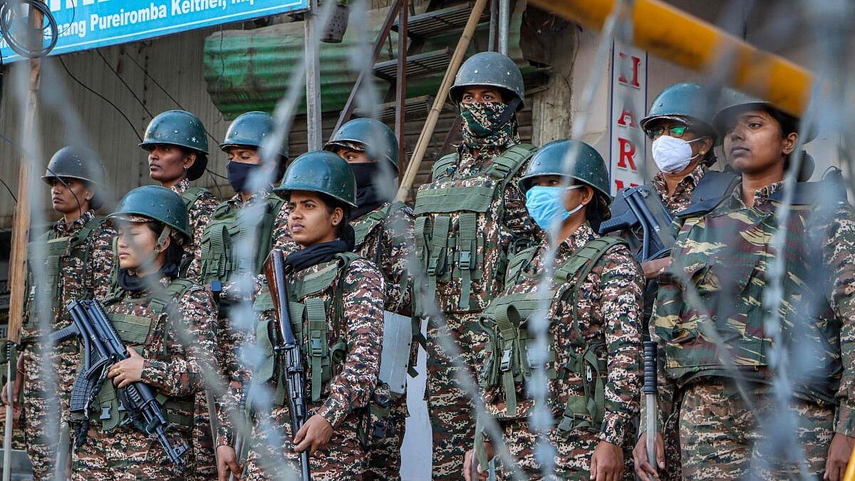 Security forces destroy 21 illegal bunkers, seize 13 IEDs in Manipur