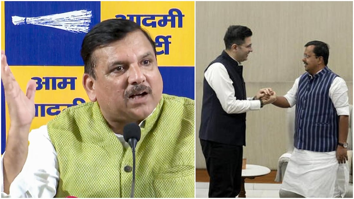 'Punjab will never forget traitors': Sanjay Singh blames BJP's 'Operation Lotus' after Raghav Chadha quits AAP