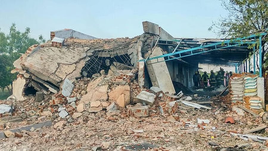 NHRC notice to Tamil Nadu govt, Virudhunagar SP over deaths in blast at fireworks unit