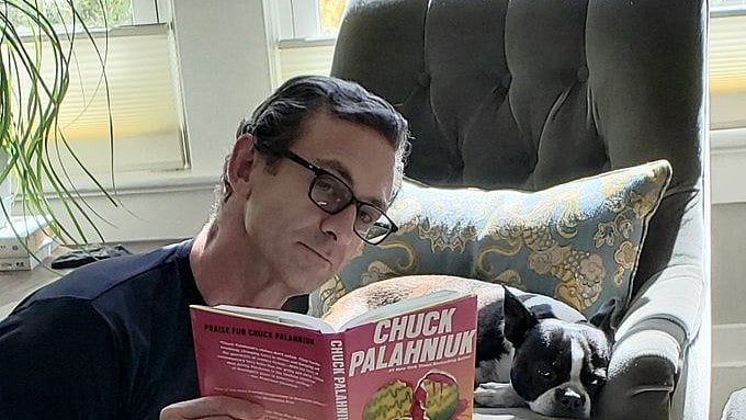 Chuck Palahniuk Quote: Why We Ask About Weekends