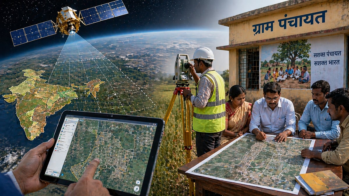 ISRO partners with Panchayati Raj ministry, finishes nationwide land mapping