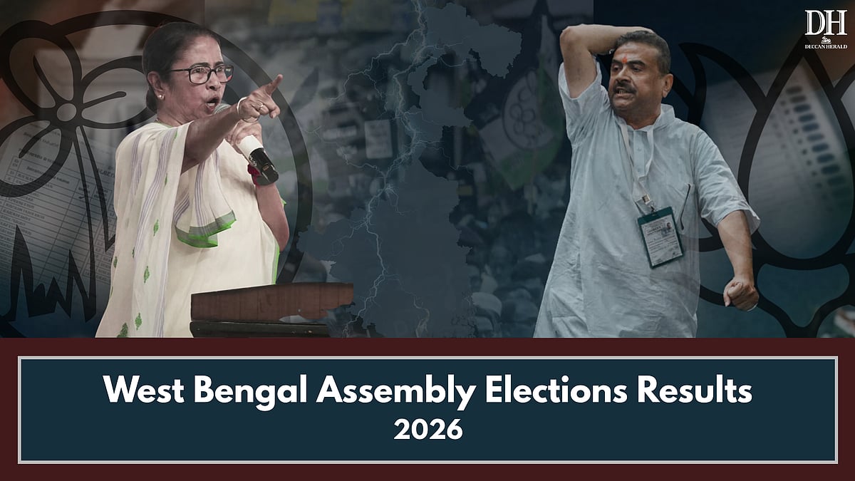 West Bengal Assembly Election Results 2026 Live Updates | TMC supremo trails from Bhabanipur