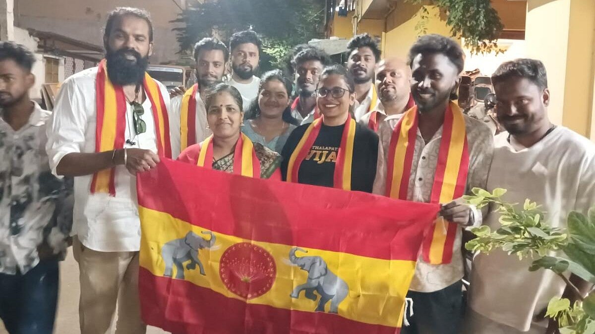 TVK’s historic debut: Vijay fans celebrate victory across Bengaluru