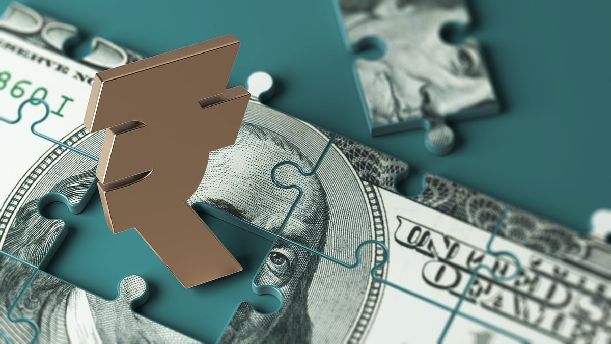 Rupee falls 2 paise to close at fresh record low of 95.25 against US dollar