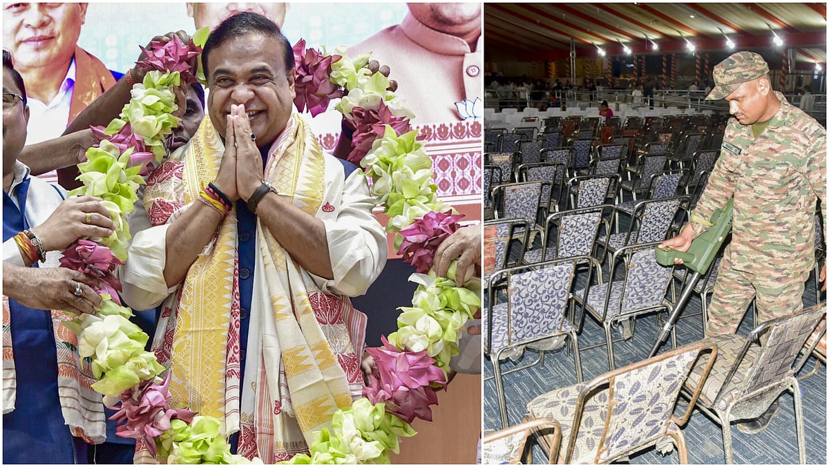 Himanta Biswa Sarma to take oath as Assam CM for second term, 4 MLAs to ...