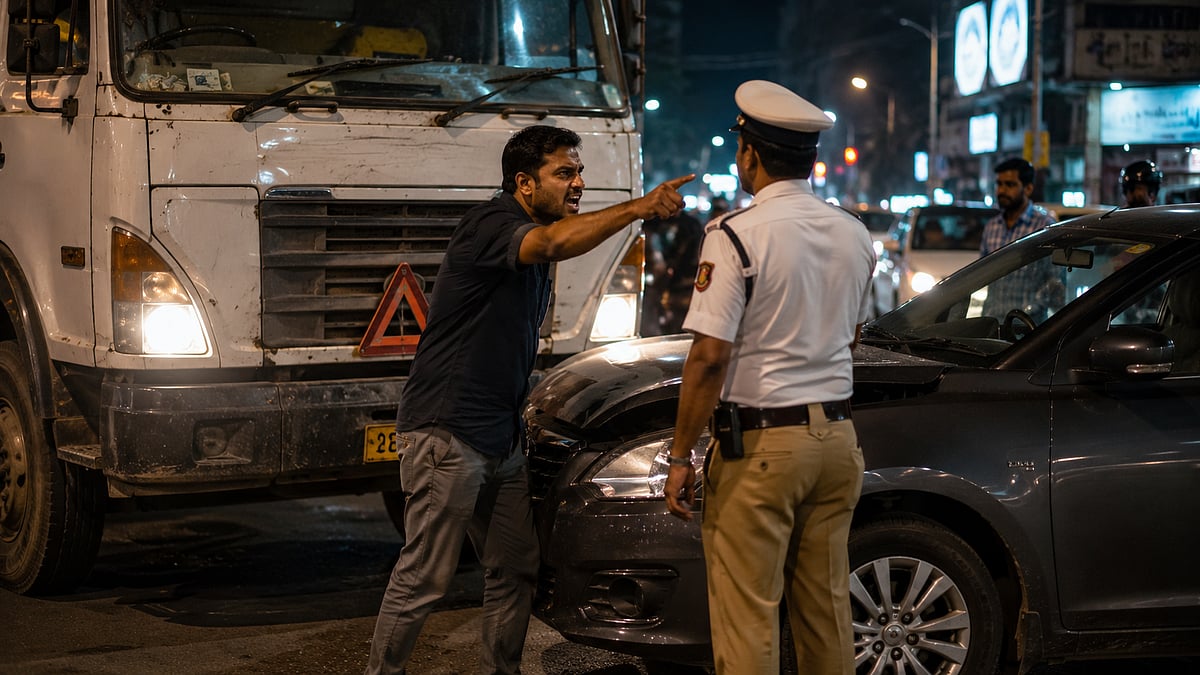 Drunk truck driver assaults traffic cop, held in Bengaluru