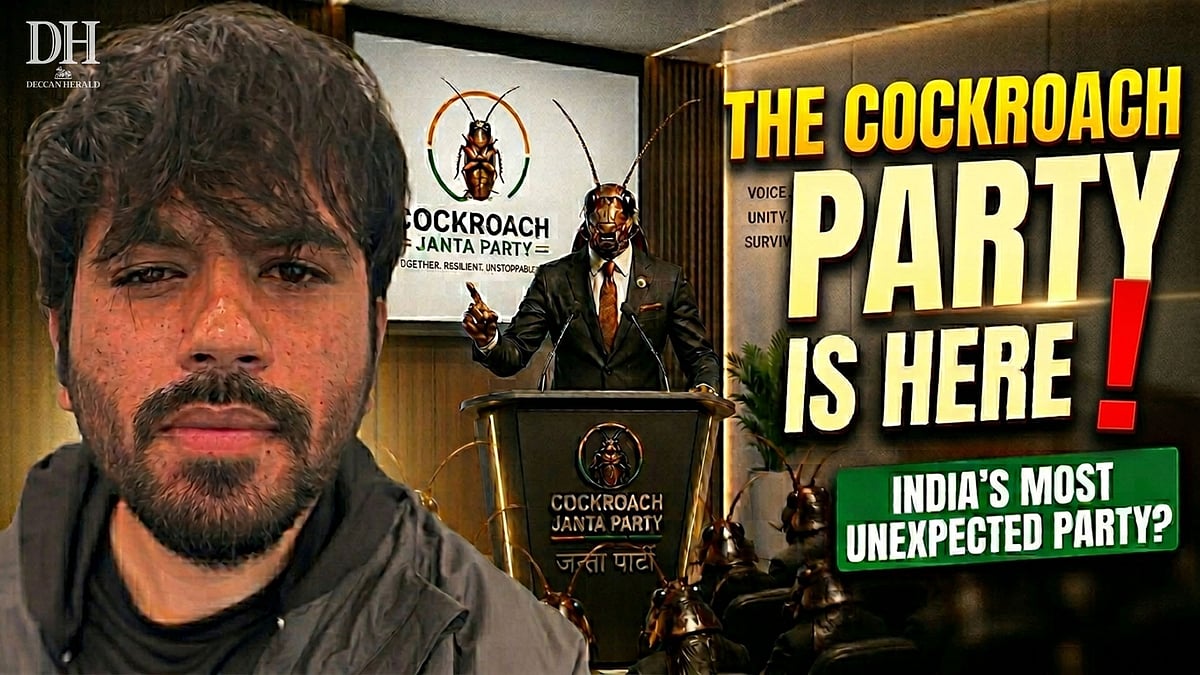 The cockroaches take a stand