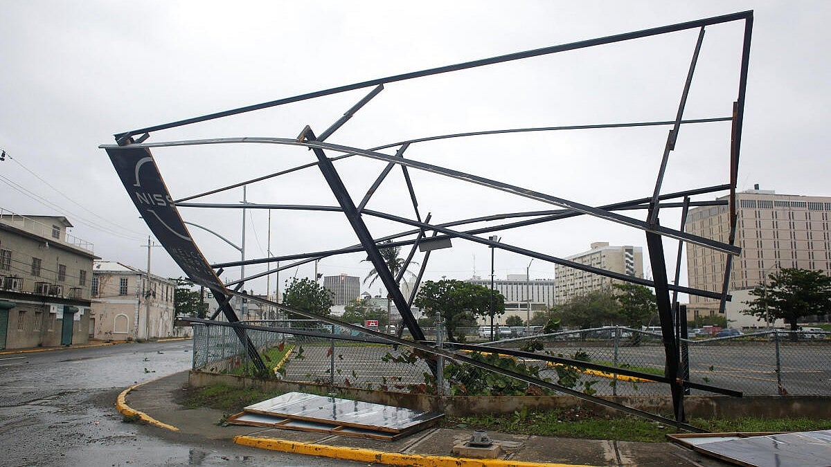 Massive highway hoarding crashes in Hoskote due to heavy rain, winds