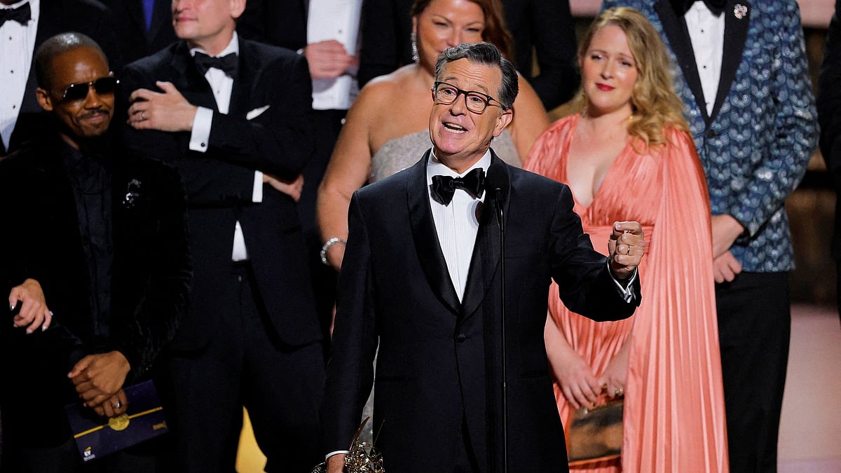 Late-Night Shift: As Stephen Colbert Exits TV, Podcasts Take Over