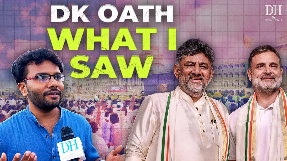 DK Shivakumar takes oath as Karnataka CM: DH goes behind the scenes