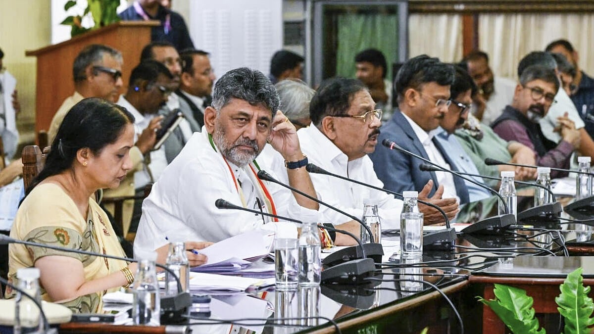 Karnataka Cabinet: Shivakumar Holds Finance, Gowda Gets Bengaluru