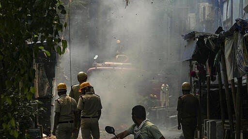 4,000 EVMs gutted in Bengal govt building fire, minister flags sabotage ...