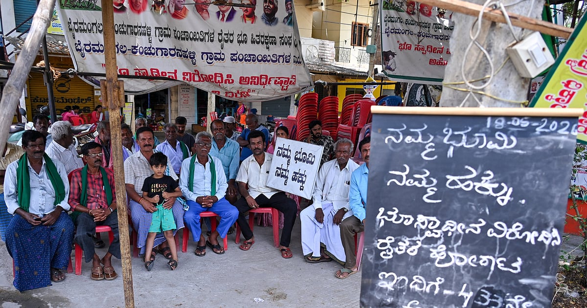 Farmers fume as govt issues final notification on proposed Bidadi ...
