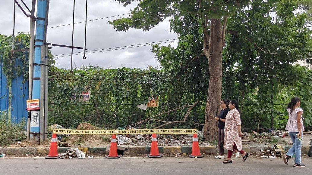 Supreme Court ruling in hand, Greenpeace flags Bengaluru’s footpath crisis