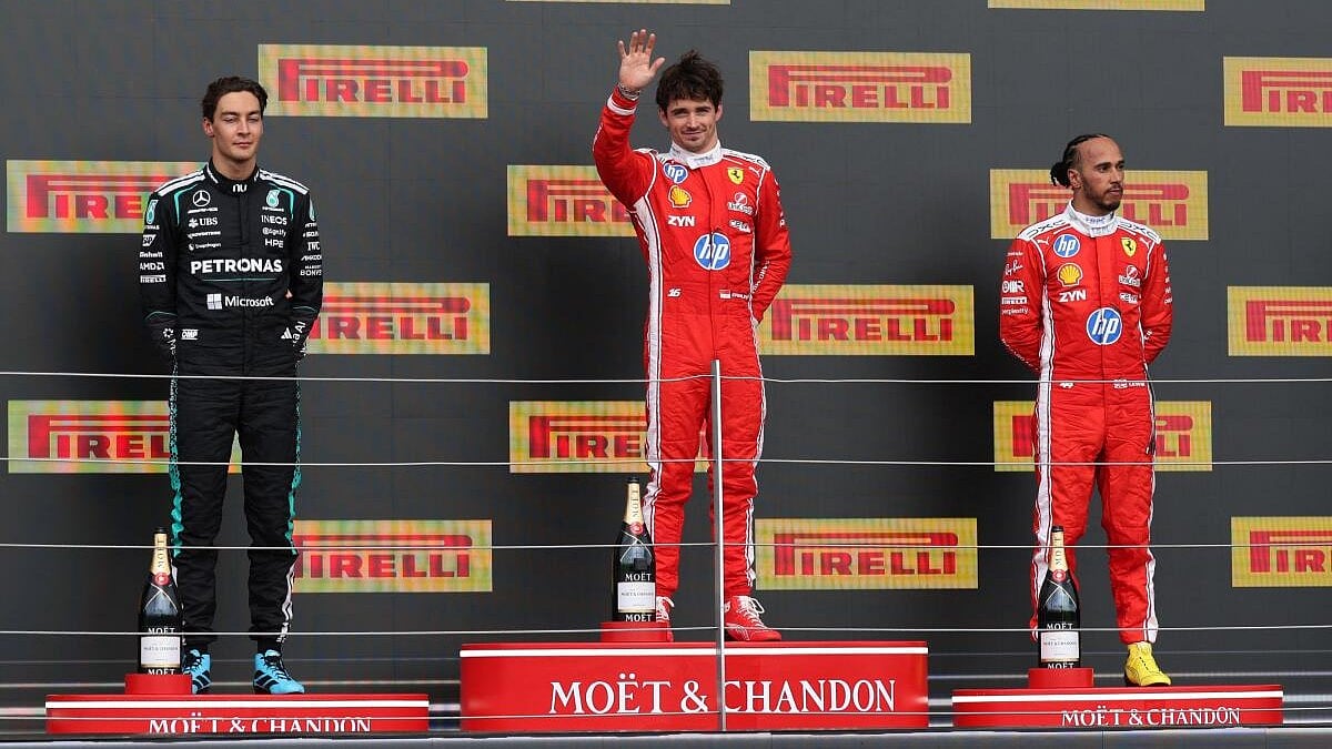 Charles Leclerc wins British GP as leader Kimi Antonelli fails to score