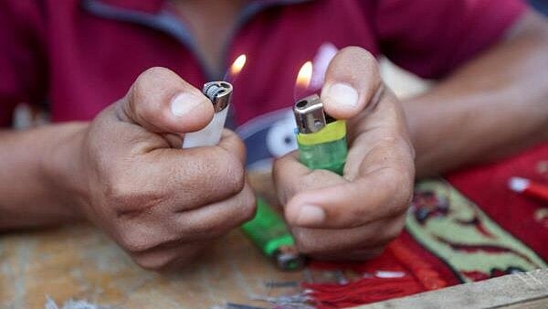 cigarettes and lighter Closeup shot of a - quitting smoking concept 2.13 W x 0.44 H 3 Ways to Light a
