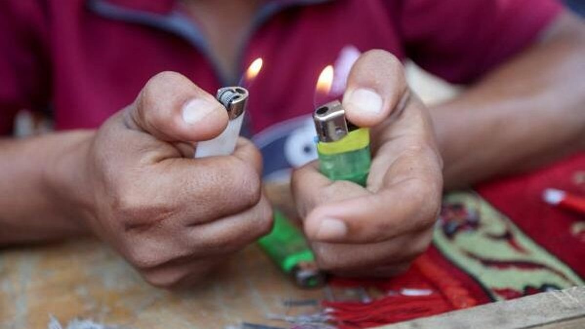 cigarettes and lighter Closeup shot of a - quitting smoking concept 2.13 W x 0.44 H 3 Ways to Light a
