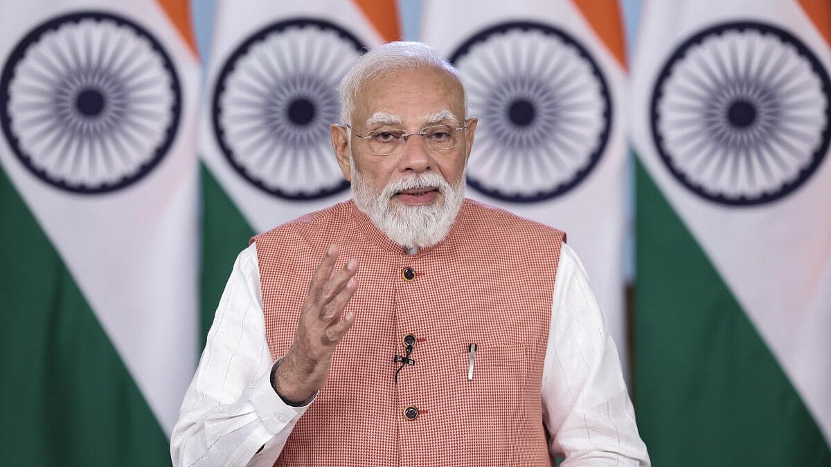 PM Modi calls for drug-free India, hails girls’ space mission