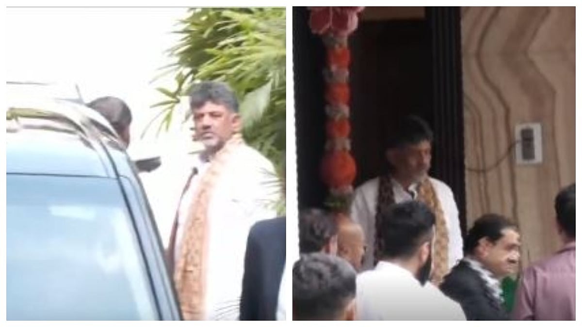 Industrialist Gautam Adani meets Karnataka CM Shivakumar, BJP flays Cong on its 'double standard'