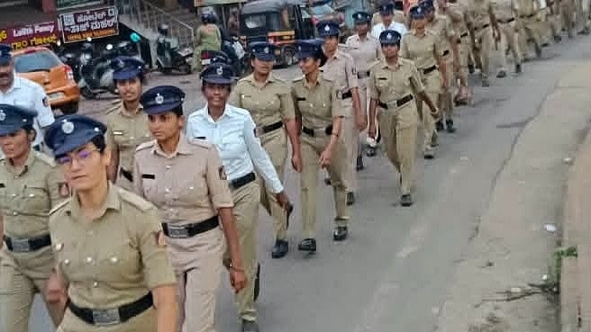 Security strengthened ahead of 'Puttur Chalo' march