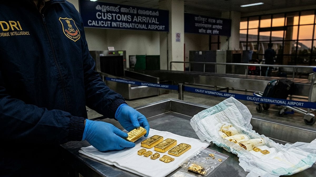 Gold hidden in baby’s diaper: DRI uncovers smuggling attempt at Karipur airport