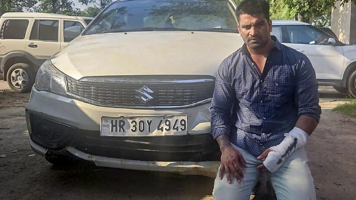 Gurugram hit-and-run | Accused Bainsla hurled slurs at woman biker; tried to escape custody: Police