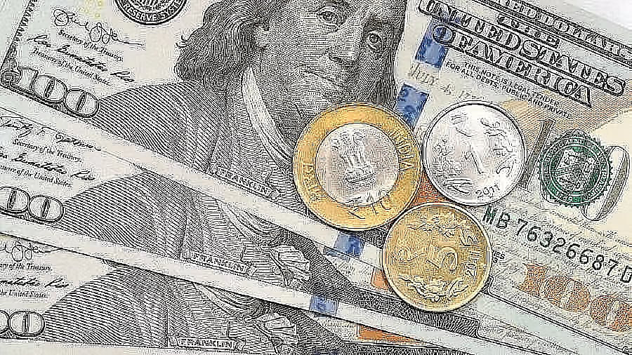 Rupee slumps 44 paise to close at 94.82 against US dollar