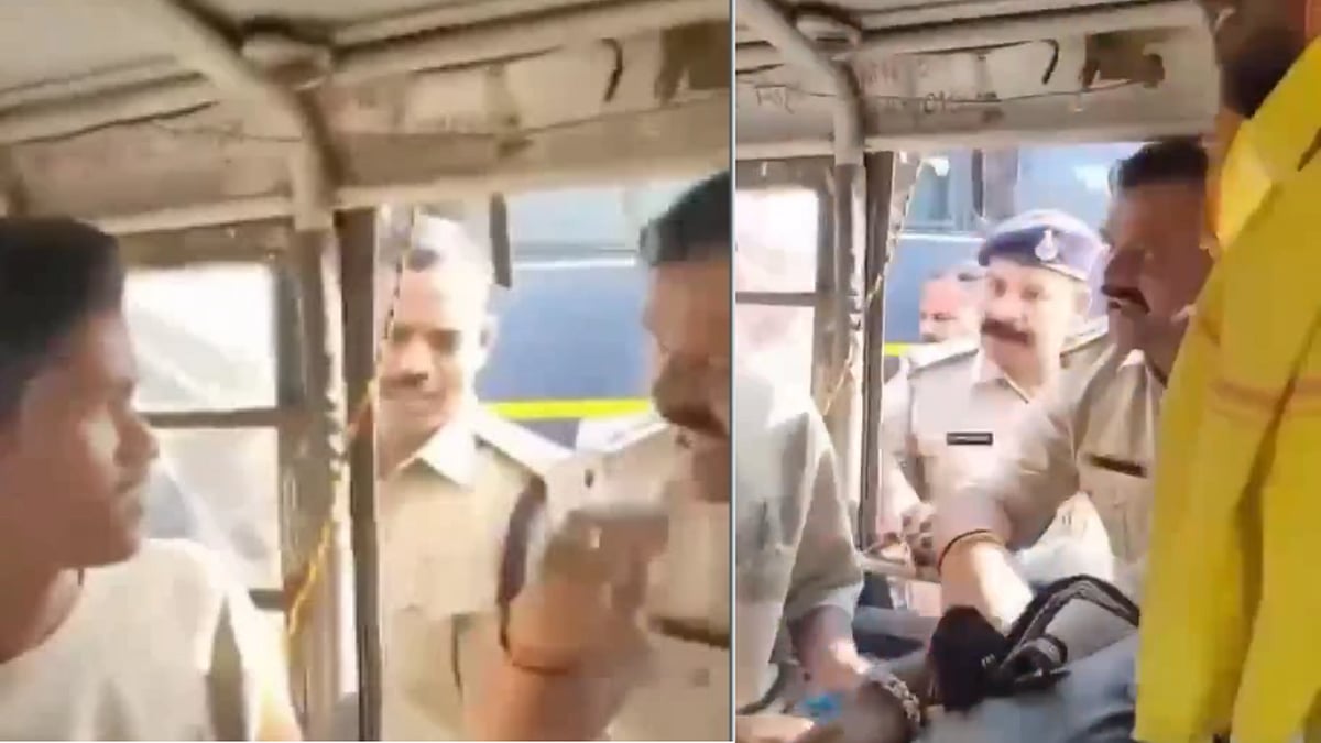MP Police: Bhopal cop suspended after viral video abusing tribal students