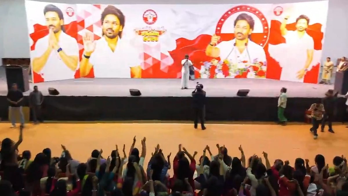 Actor Dhanush meets women’s wing of revamped fan club; gifts silver ...