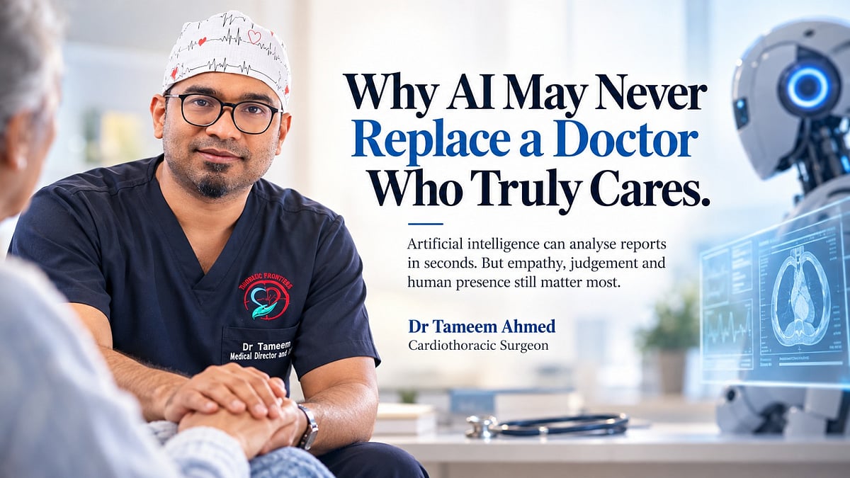 Why AI May Never Replace a Doctor Who Truly Cares