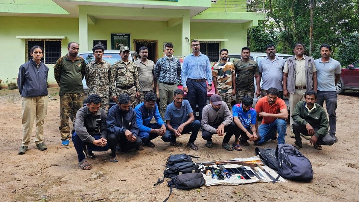 Poachers arrested: Eight held, gun seized in Talacauvery sanctuary raid