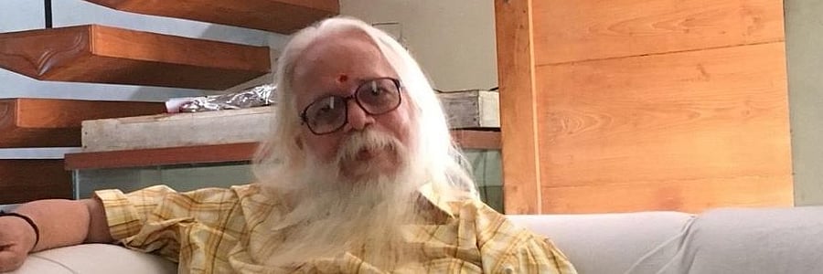 Former ISRO scientist S Nambi Narayanan. (DH Photo/K Krishnakumar)