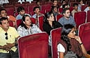 Keen: The audience at the screening.