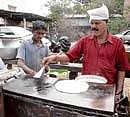 Popular: Mutthus dosas find many takers.