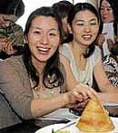 Japanese explore South Indian cuisine