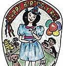 Happy Birthday from furry gate crashers!